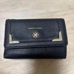 SAMANTHAVEGA ブラック 三つ折り財布