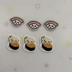 ちいかわ寿司　フレークシール　ラッコ