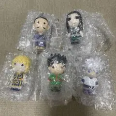 一番くじ　ハンターハンター　H賞　ミニマスコット　5種　キルア、イルミ、ゴンなど