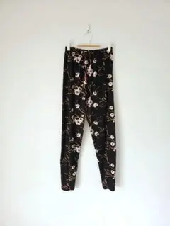 花柄 カジュアルパンツ スパッツ レディース パンツ