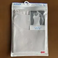 UNIQLO AIRism シームレスタイプ タンクトップ Lのサムネイル