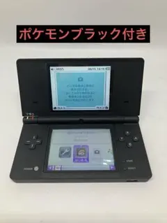 Nintendo DS i 本体 動作確認済 ポケモンブラック付き ゲーム