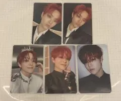 TREASURE ジフン REBOOT トレカ 赤髪 セット