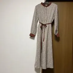 WCLOSET花柄ワンピース