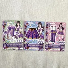 アイカツカード　紫吹蘭　パープルトルテコーデ