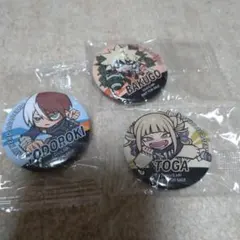 くら寿司　ヒロアカコラボ　缶バッジ