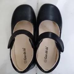Gao shi da ブラックフォーマルシューズ　約19cm