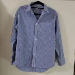 UNIQLO ストライプ ボタンダウン長袖シャツ S