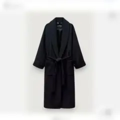 2025年最新】manteco ノーカラーベルト ロングコートの人気アイテム