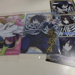 鬼滅の刃 ウエハース10 カード 伊黒小芭内 甘露寺蜜璃 シール列伝 伊黒小芭内