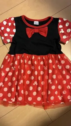 Disney ミニーマウス 半袖 ワンピース100cmのサムネイル