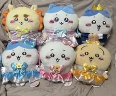 6体セット　ちいかわ　BIG ぬいぐるみ　まじかる誕生日　天使　ハチワレ　うさぎ