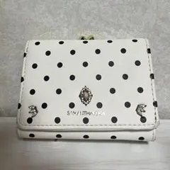 Samantha Thavasa Vega三つ折財布 水玉模様