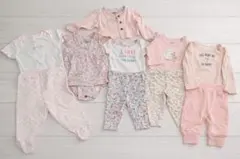 新生児 ベビー服まとめ売り 8点 Carter’s ロンパース パンツ 出産準備