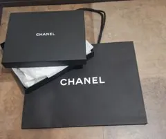CHANEL ギフト用 空箱 ショッパー袋 セット 黒 アパレル用