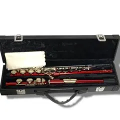 【208】SLADE フルート ハードケース付き むらさき スレイド 初心者 208】SLADE フルート ハードケース付き むらさき スレイド 初心者