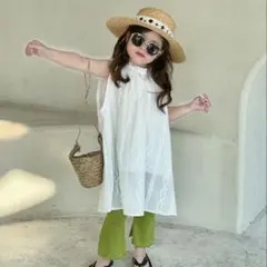 キッズ　ワンピース　トップス　パンツ　セットアップ