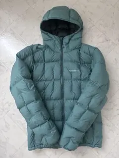 【mont-bell 】ネージュダウンパーカー 廃盤モデル　ブルーグリーン