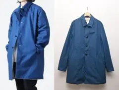 EEL イール サクラコート M ブルー 青 ステンカラーコート