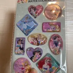 セリア　ディズニープリンセス ウォーターシール