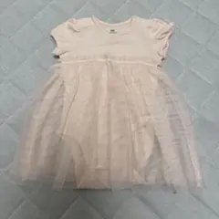 H&M エイチアンドエム　チュニックロンパース　チュールスカート6-9M