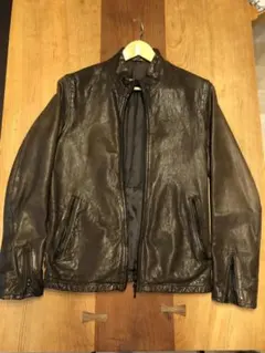 値下げ！レザージャケット　ナノユニバース