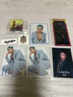 LIKIYA THE RAMPAGE カード タトゥーシール バッジ 栞