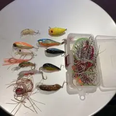ルアーワームまとめ売り　ミミズワーム　ジョインテッドクローなど ルアーワームまとめ売り ミミズワーム ジョインテッドクローなど