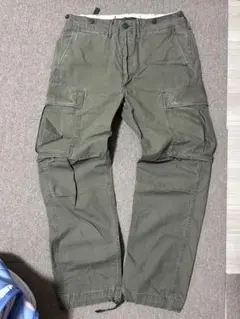 RRLダブルアールエル カーゴパンツ オリーブグリーン 34/32