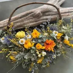 ❃華やかなオレンジ色のハーフリース❁⃘*.゜