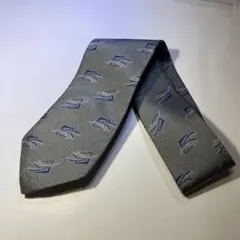 Calvin Klein グレー パターン ネクタイ
