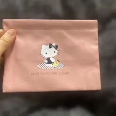 ハローキティ　ポーチ　化粧ポーチ　コスメポーチ　小物入れ　キティ　サンリオ