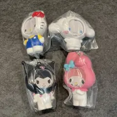 サンリオキャラクターズ フォトフレームマスコット　4種コンプリート