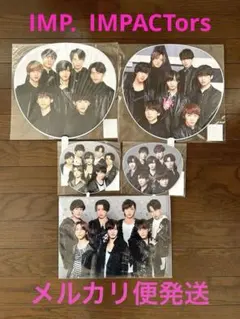 IMP. IMPACTors うちわ ミニうちわ クリアファイル メルカリ便発送
