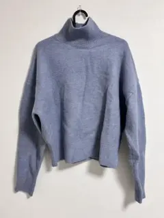 ZARA タートルネックニット M