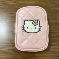 デアゴスティーニ ハローキティ ピンク キルトポーチ カオハナのサムネイル