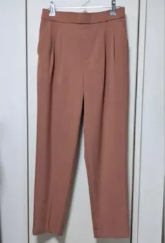 GLOBALWORK ウツクシルエットテーパードパンツ M