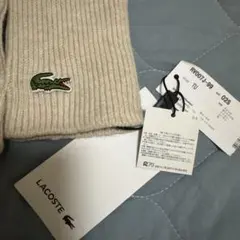 LACOSTE リブニット アームウォーマー
