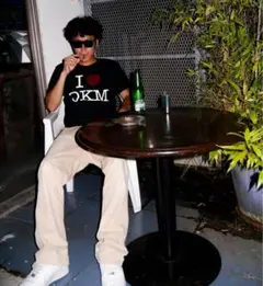 I Love OKM Tシャツ 黒
