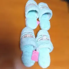 未使用 サンリオ ルームシューズ スリッパ シナモロール 秋冬