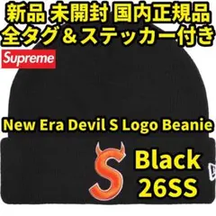 Supreme New Era Devil S Logo Beanie 黒