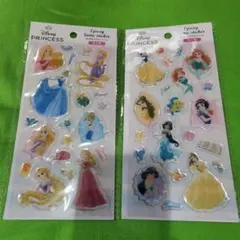 Disney プリンセス エポキシシール 2シート