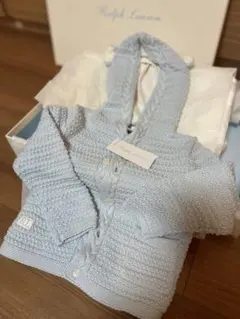 ラルフローレン　子供用　耳つきカーディガン