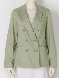 ウォッシャブルリネンジャケット