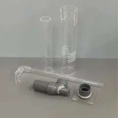 アクリル水槽 オーバーフロー 配管セット 中古 35cmキューブ 送料込み