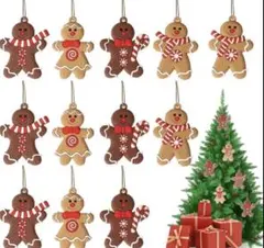 ラバーストラップ クリスマス装飾 ジンジャーブレッド