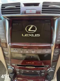 レクサス LS600h 中期 純正 マルチ ナビモニター オーディオユニット付 レクサス LS600h 中期 純正 マルチ ナビモニター オーディオユニット付