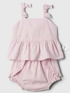 【BABY GAP】70 リネン混 2点セットアップ