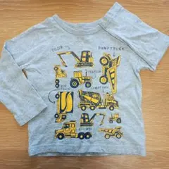 baby GAP トラックイラスト 長袖カットソー 3歳