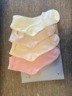 【新品、未使用*。】4点セットくつした(17-19cm)